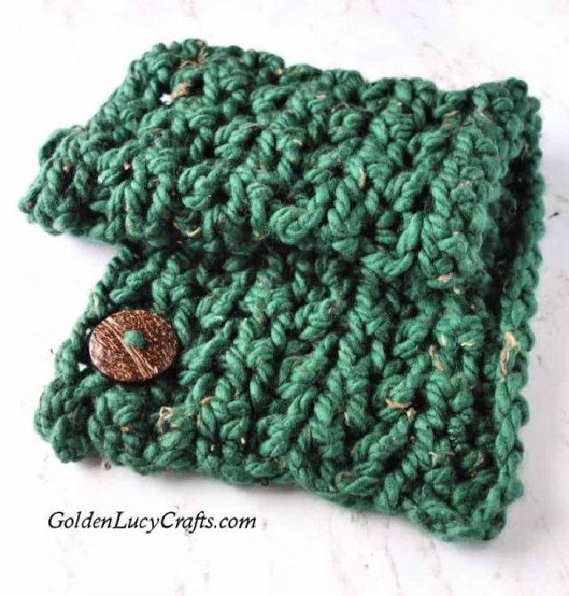Northwest Forest Crochet Cowl