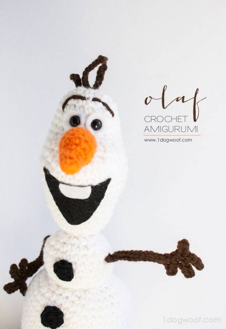 Olaf from Frozen Crochet Amigurumi Pattern