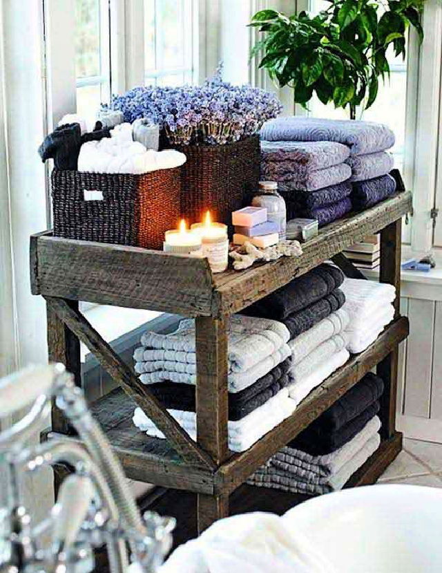 Pallet Small Open Shelf Ideas