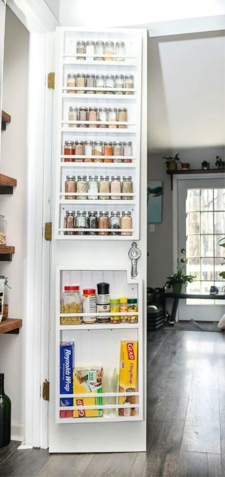 Pantry Door Spice Rack