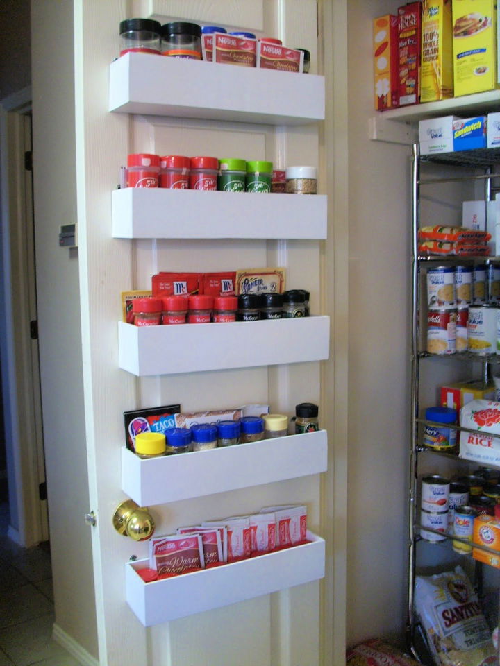 Pantry Door Spice Racks