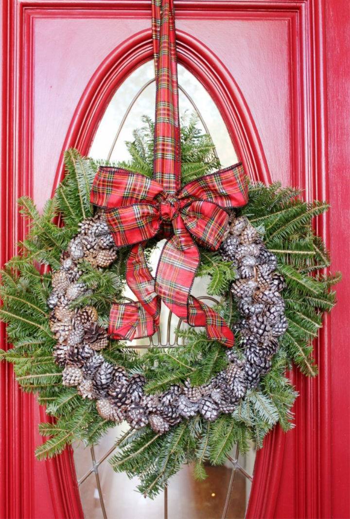Pinecones and Greenery Wreath