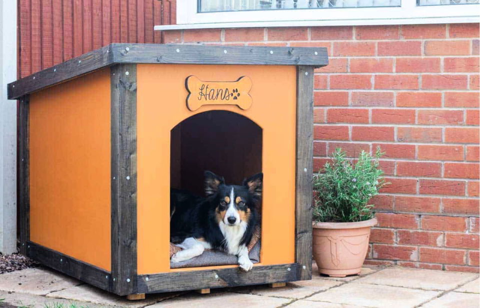 Plywood Dog House