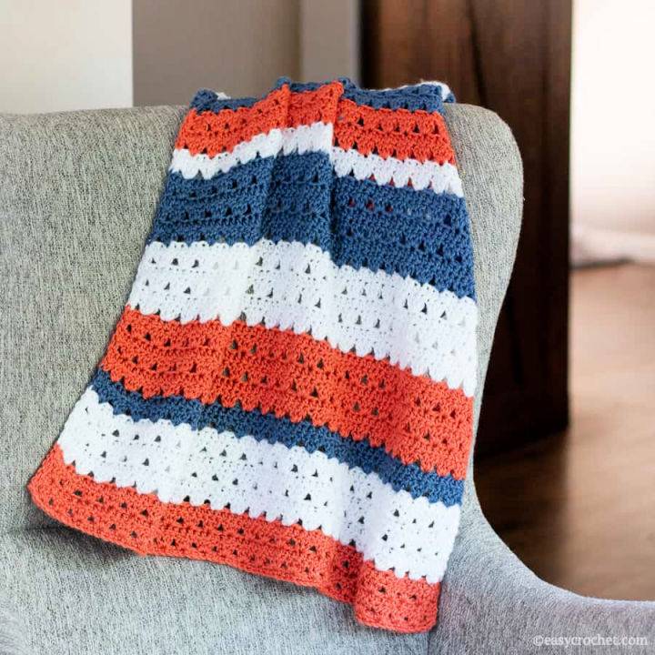 Quick and Easy Crochet Baby Blanket Pattern