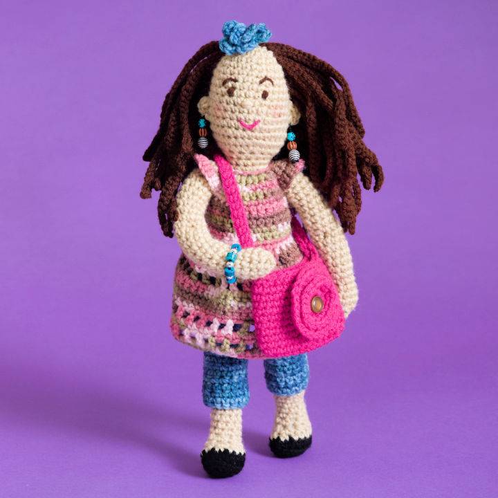 Crocheted Fashionista Farrah Doll - Free Pattern