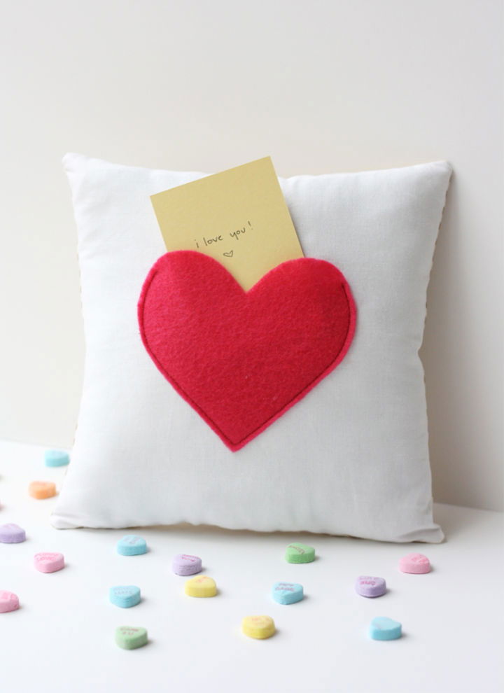 Handmade Secret Pocket Pillow