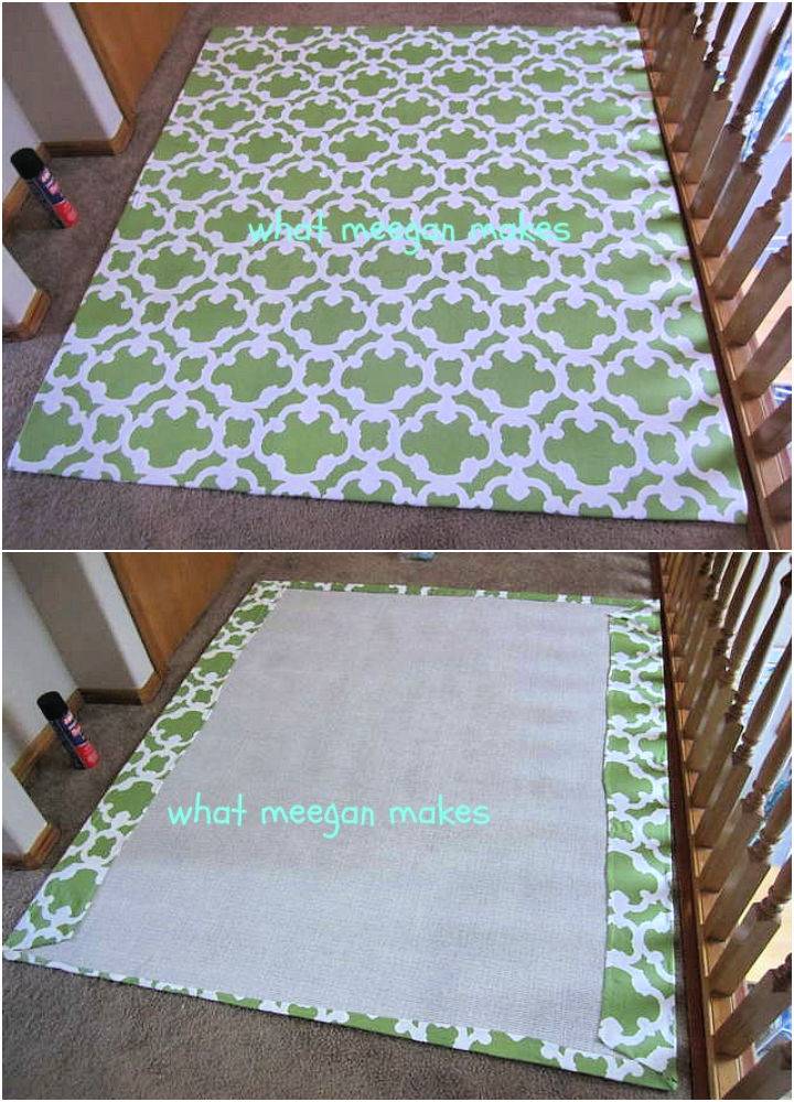 How to Make Your Own Shower Curtain Rug