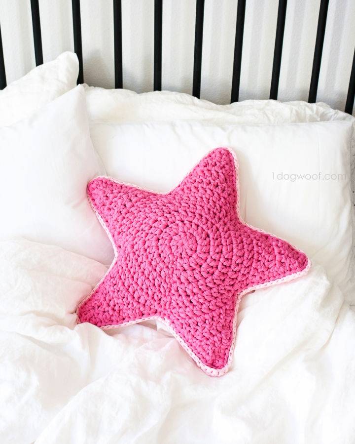 Sirius The Crochet Star Pillow Pattern