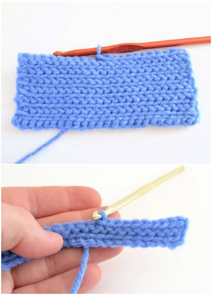 Slip Stitch Crochet Fabric Tutorial
