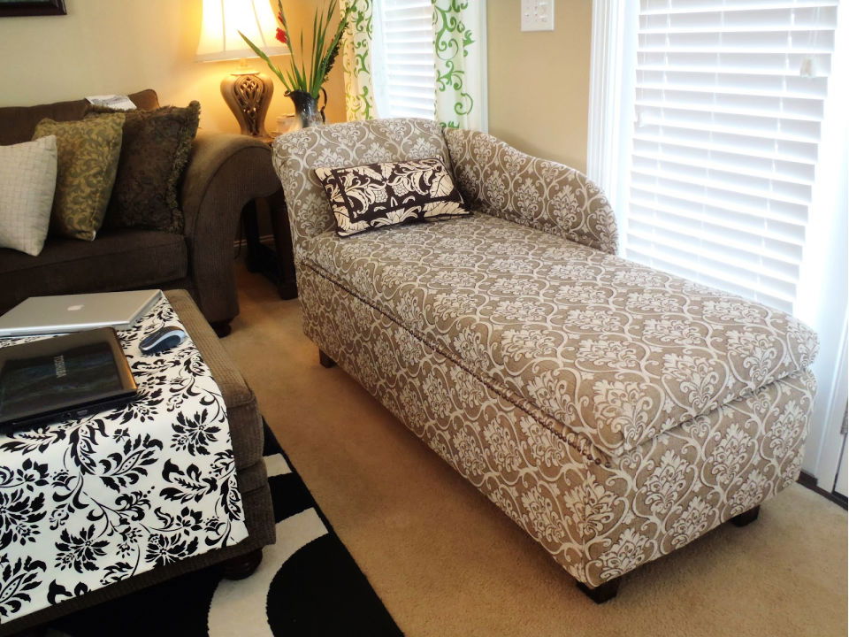 Storage Chaise Lounge