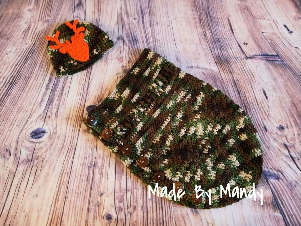 Textured Baby Cocoon Crochet Pattern