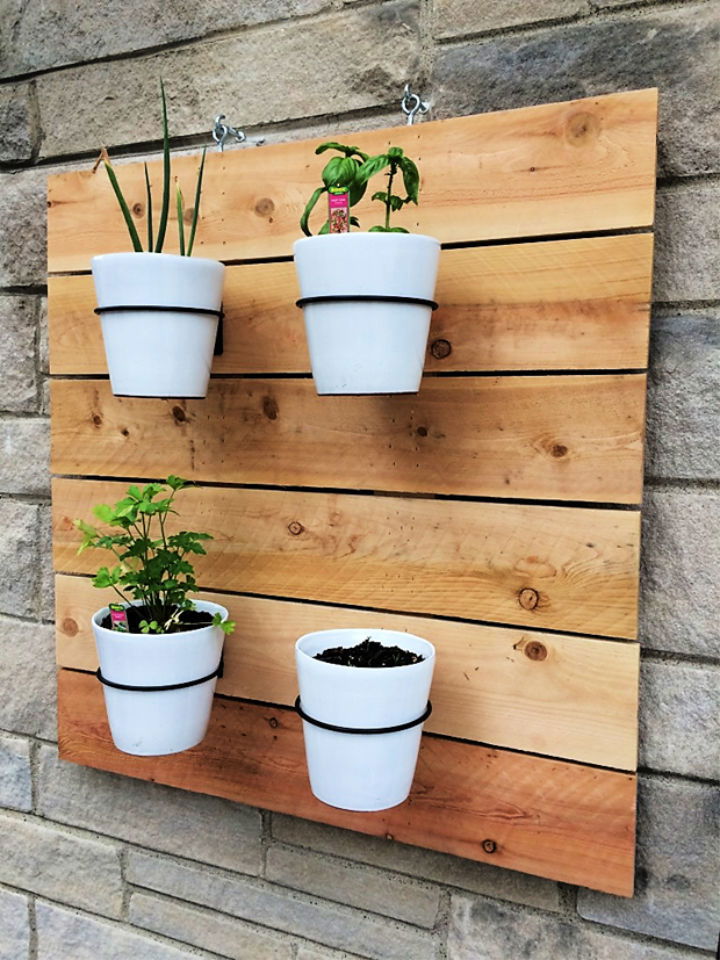 Make Your Own Vertical Herb Garden