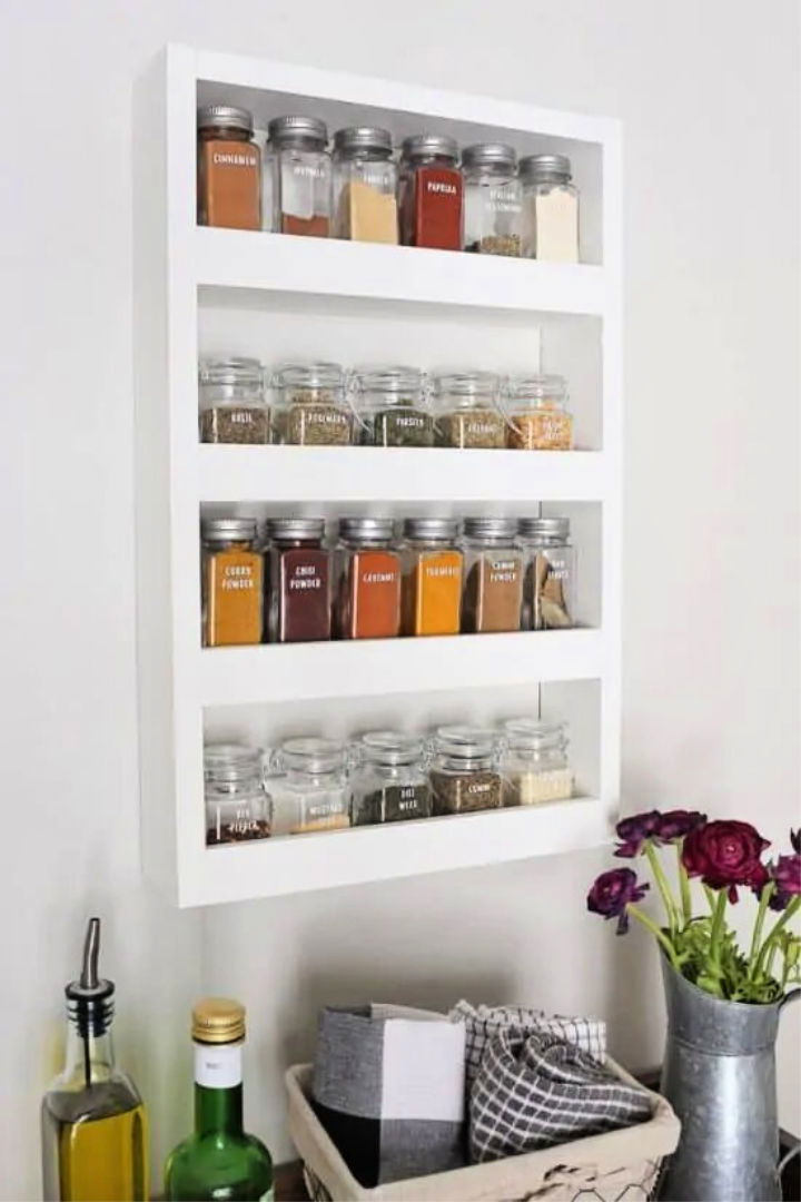 Wall Spice Rack