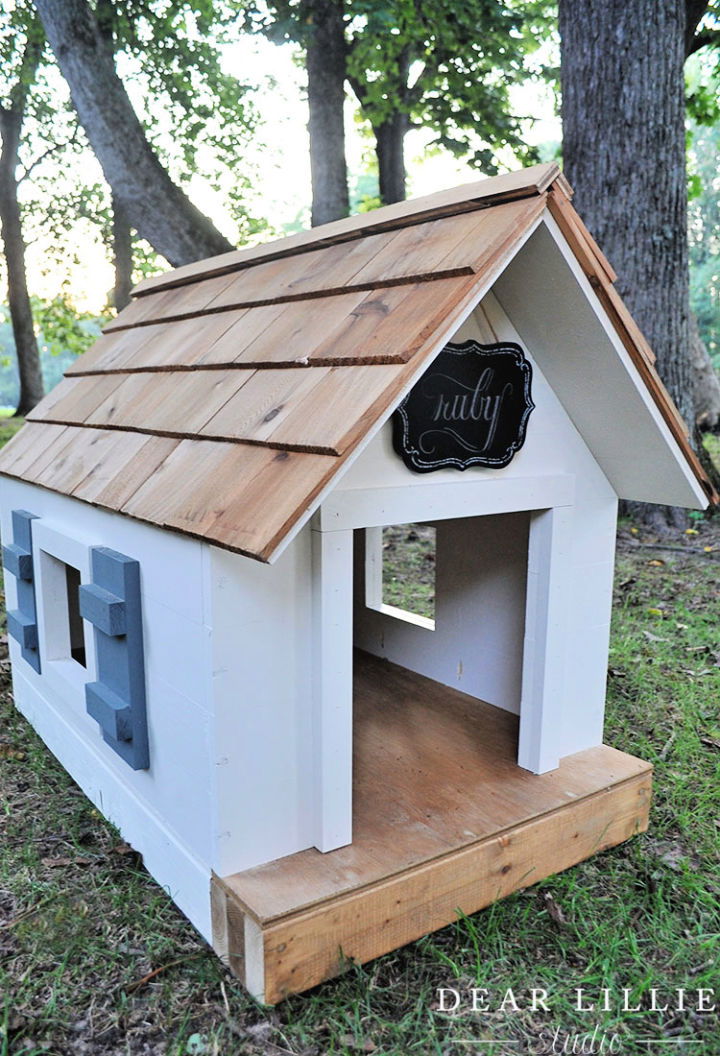 Wooden Dog House