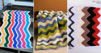 free crochet ripple afghan pattern 1