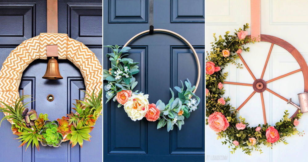 30 easy diy wreath ideas how to make a wreath