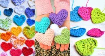 35 free crochet heart pattern