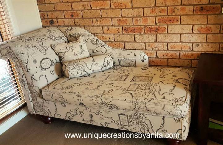 DIY Chaise Lounge From Recycled Materials