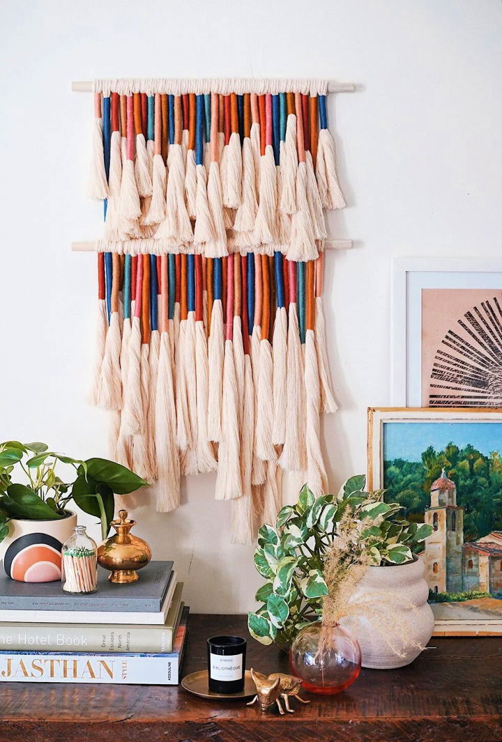 DIY Tassel Wall Hanging