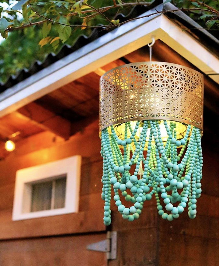 DIY chandelier