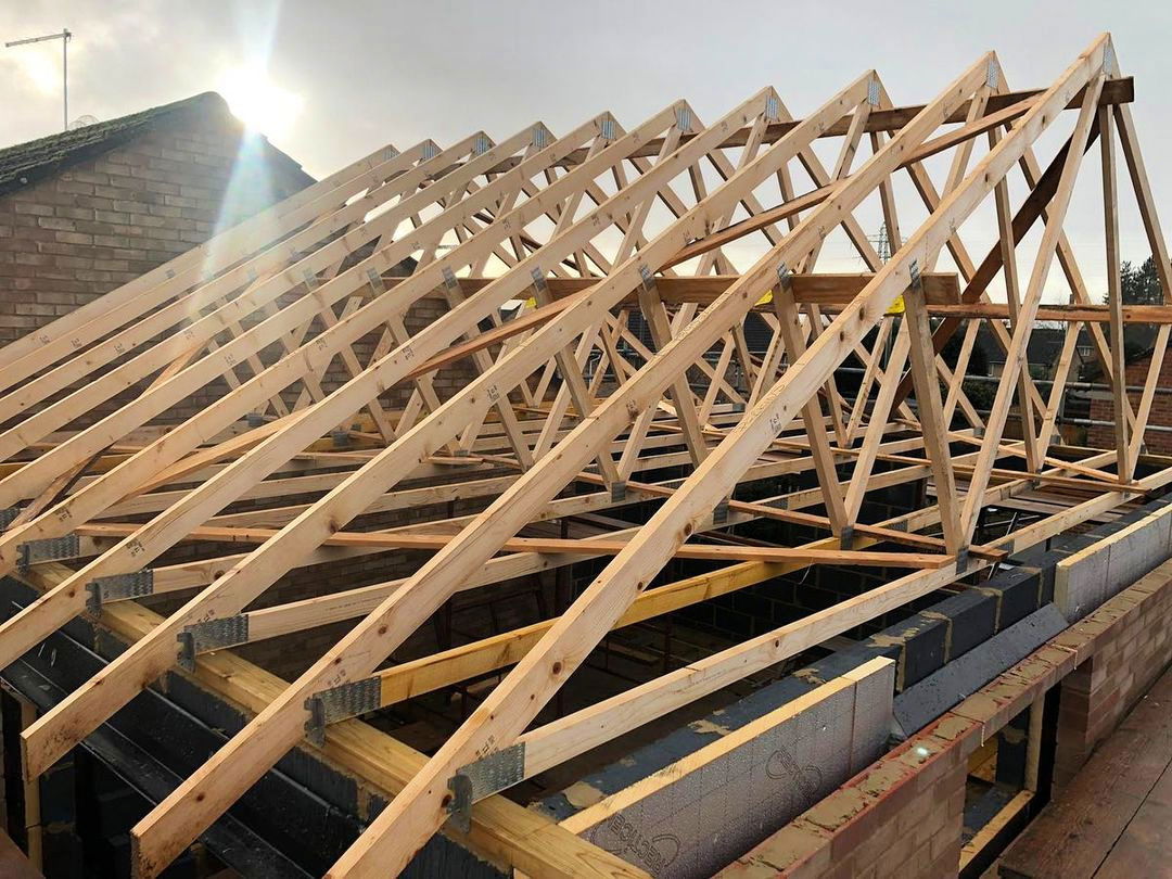 DIY roof trusses