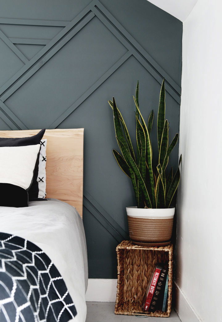 How to Make Wood Trim Accent Wall