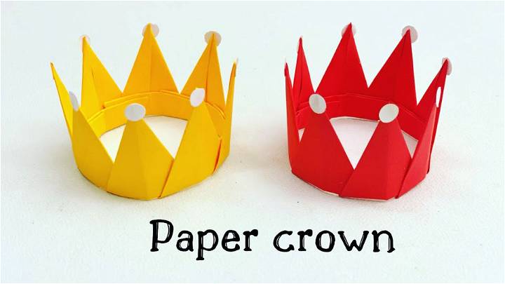 DIY Mini Paper Crown