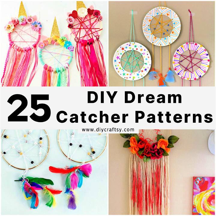 DIY dream catcher patterns