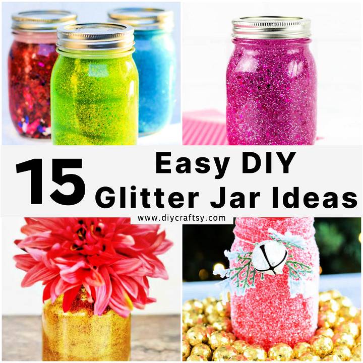DIY glitter jar ideas