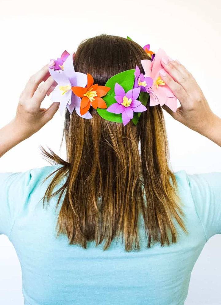 Fun DIY Paper Flower Crown