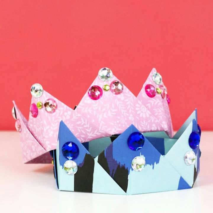How to Fold Origami Crown