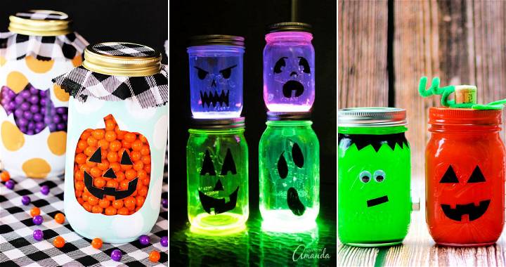 15 Simple Halloween Mason Jars Ideas