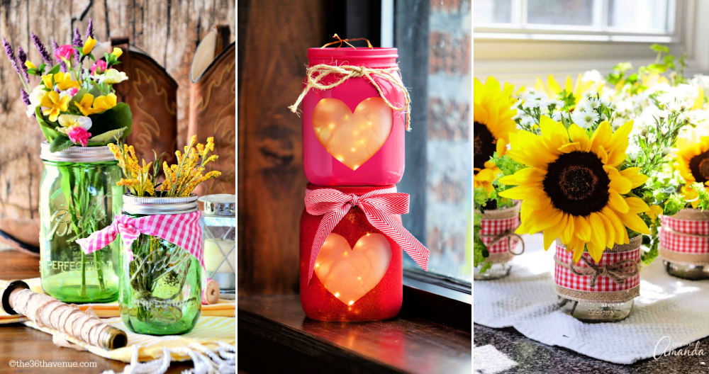 21 Best Mason Jar Centerpieces Ideas