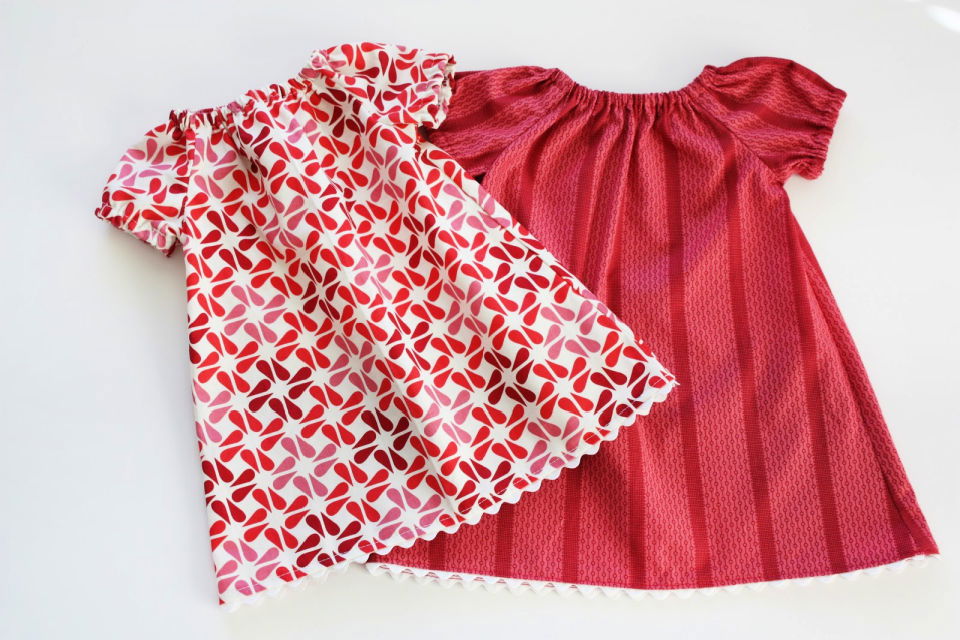 Free Baby Peasant Dress Sewing Pattern