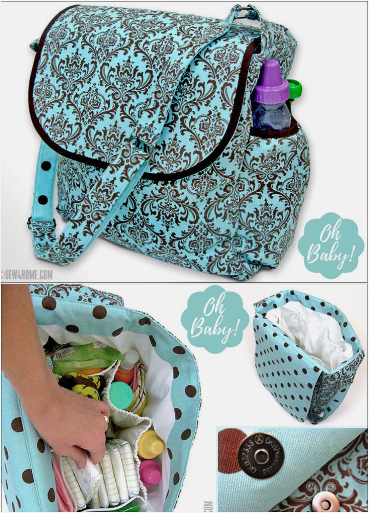 Diaper bag best sale sewing pattern free