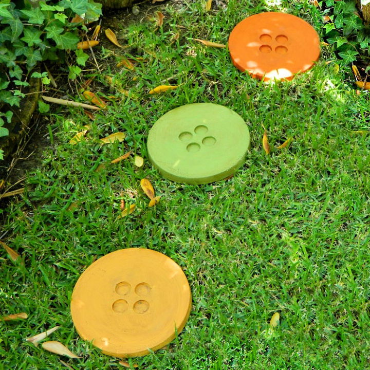 Button Stepping Stones