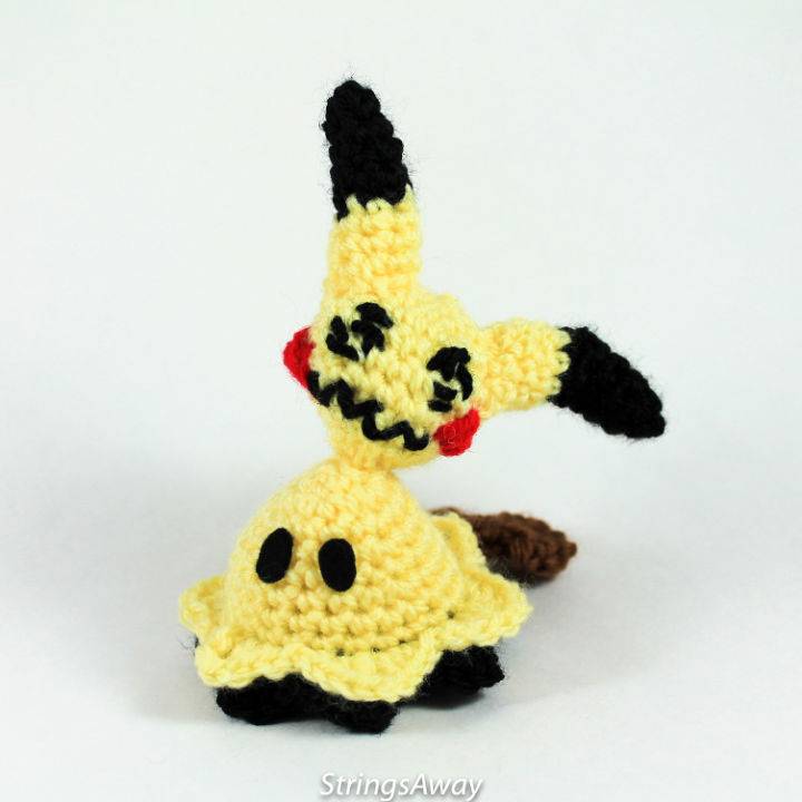 Crochet Amigurumi Pokemon Mimikyu Pattern