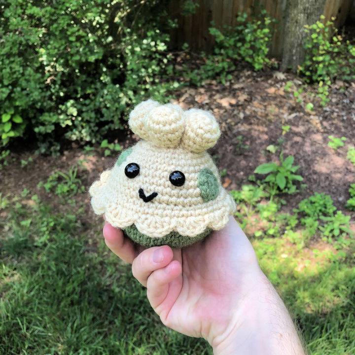 Cute Crochet Pokemon Shroomish Amigurumi Pattern