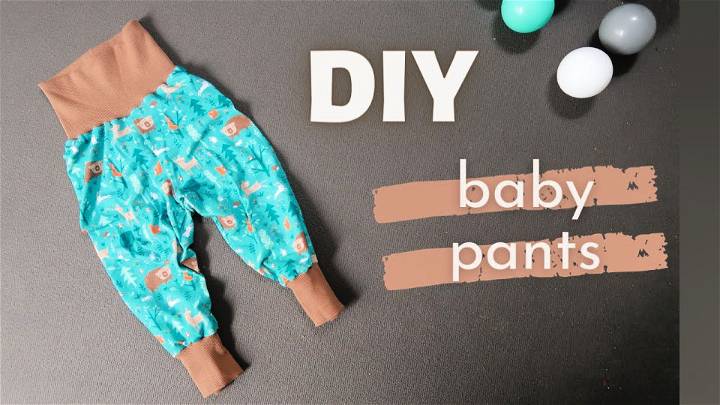 DIY Baby Pants Free Pattern