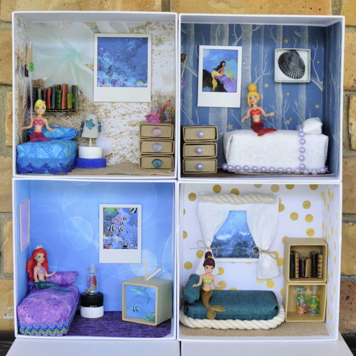 DIY Box Dollhouse