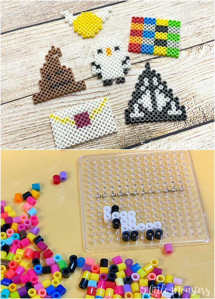 Make a Perler Bead Harry Potter 