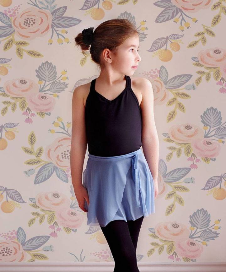Easy Ballet Wrap Skirt Tutorial