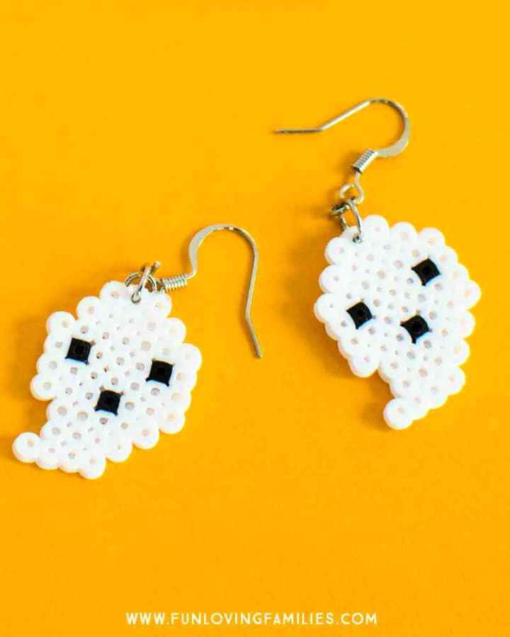 Adorable DIY Perler Bead Earrings