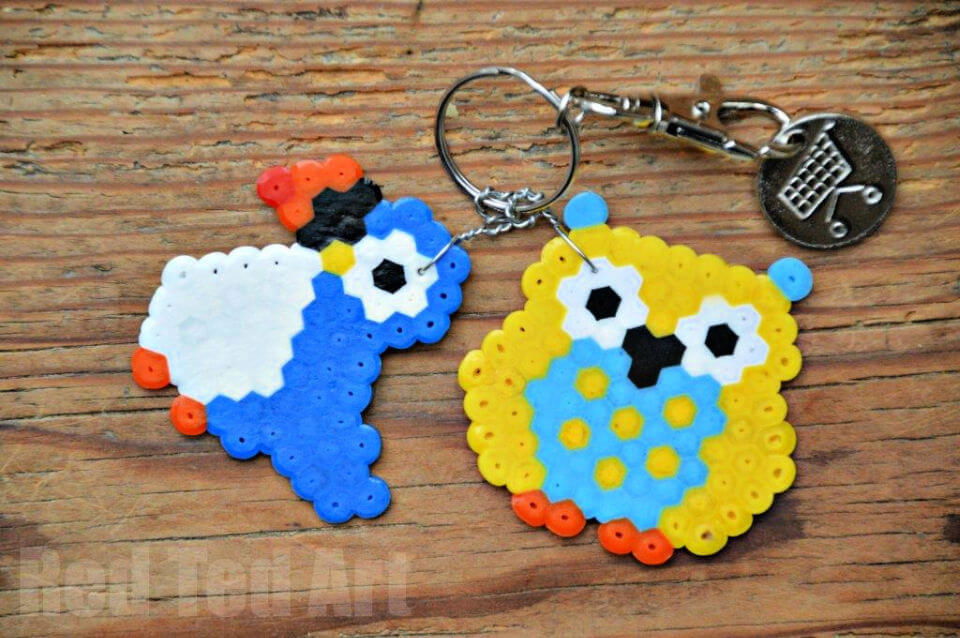 Beginner’s Guide to Make a Hama Bead Keyring Owl