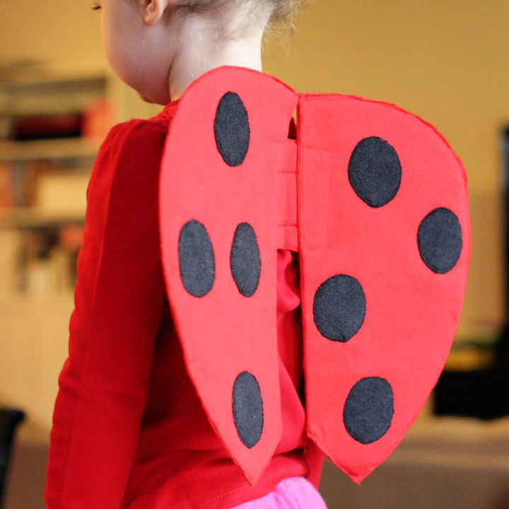 Homemade Dress Up Ladybug Wings