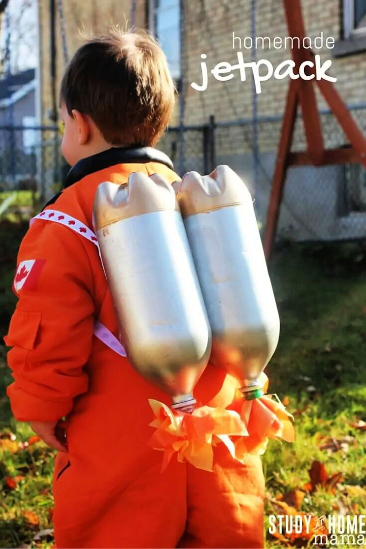 DIY Jet Pack out of Soda Bottles