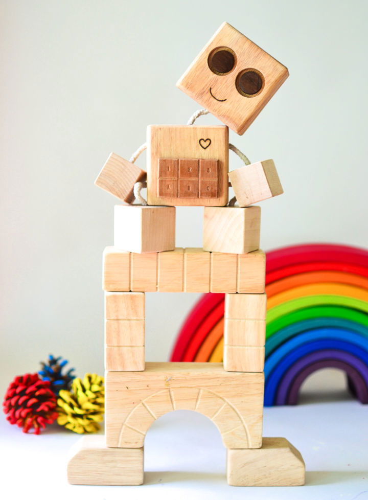 Homemade Robot Toy For Toddlers