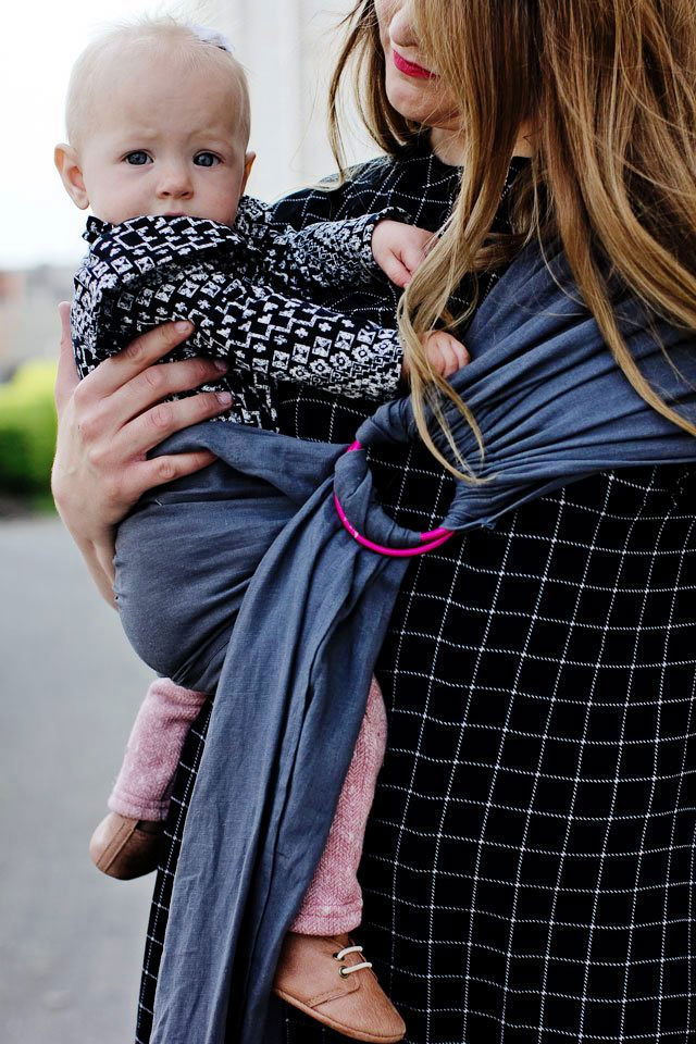 DIY Baby Wrap Carrier - Step by Step Instructions