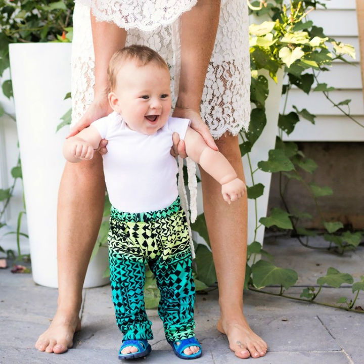 How to Sew a Baby Pant Without A Pattern