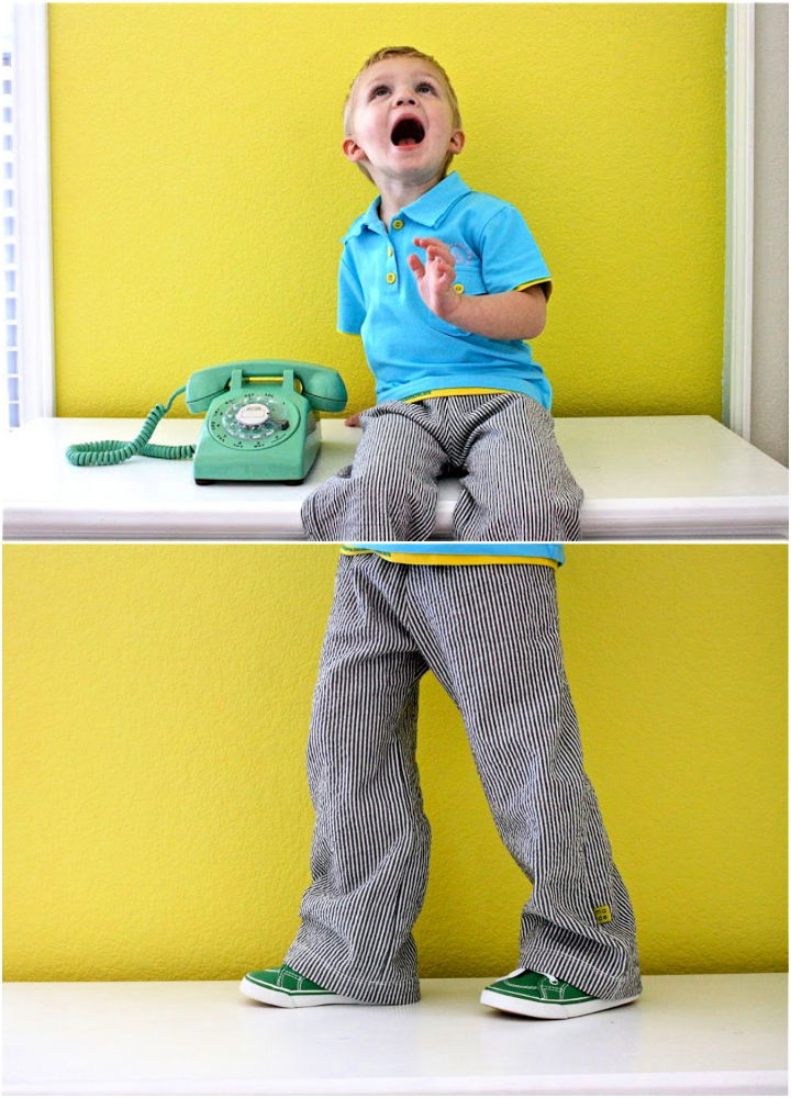 Free Kid Pants Sewing Pattern